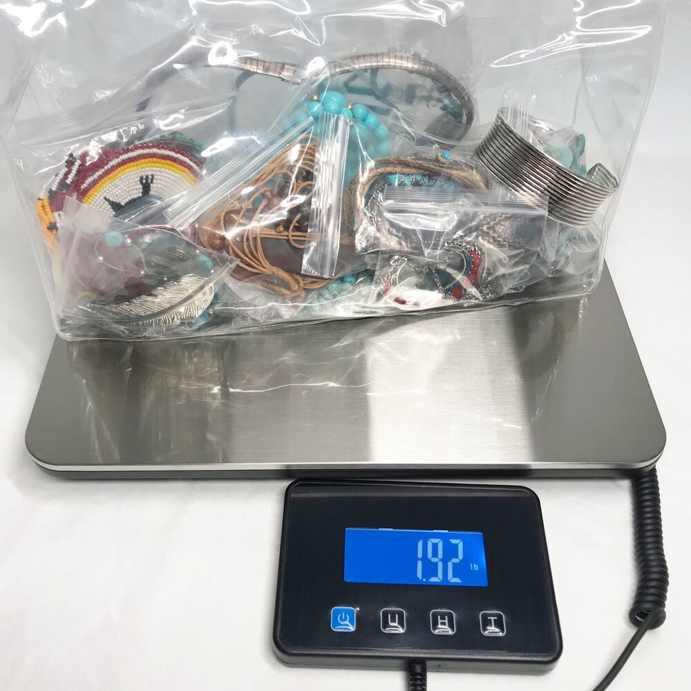 Huge VTG Estate Southwestern Turquoise Silver Jewelry Necklace Earring Lot Bundl - Picture 2 of 11